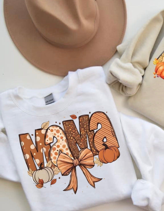 Fall Mama Bow